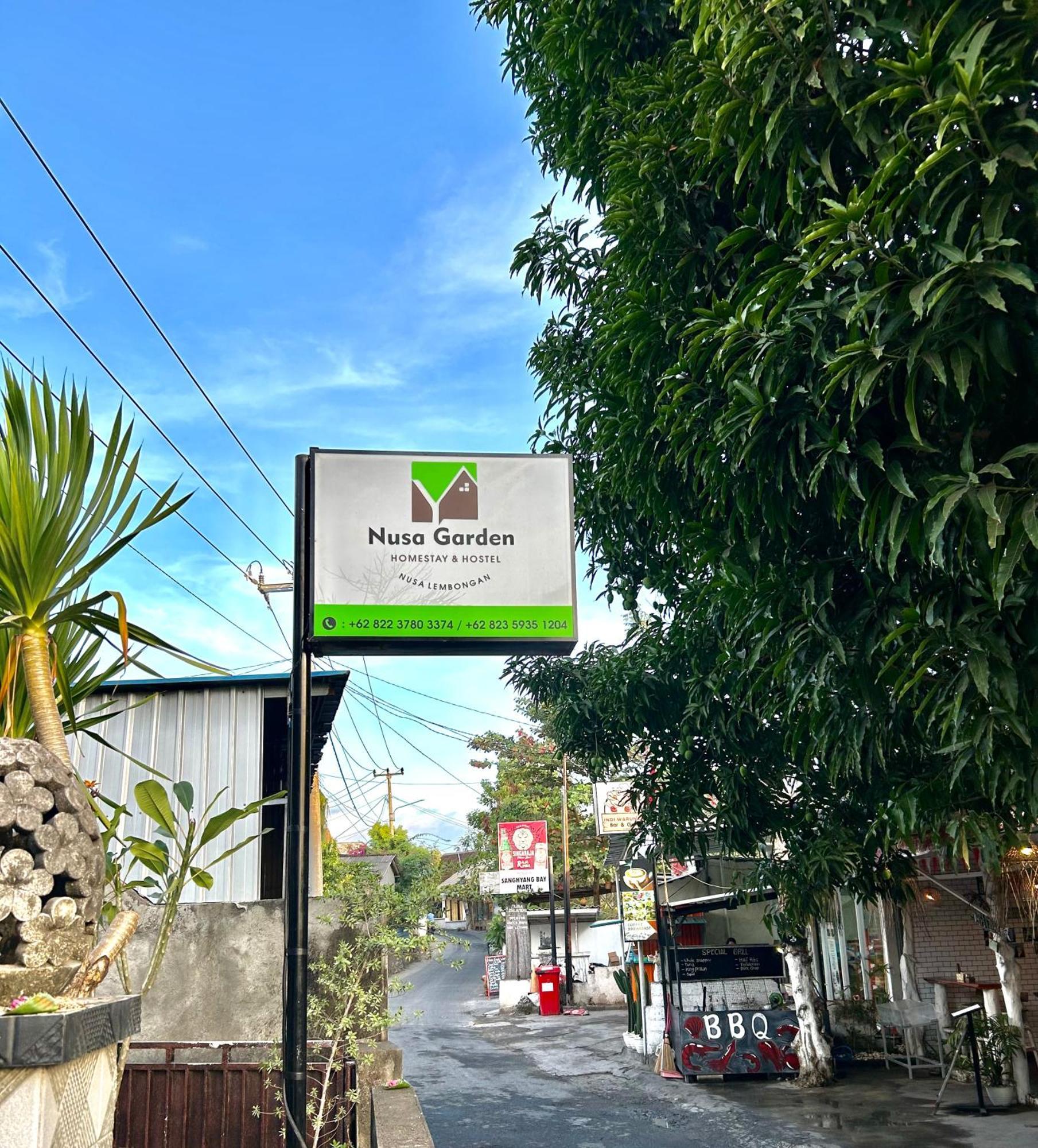 Nusa Garden Homestay Lembongan Exteriör bild