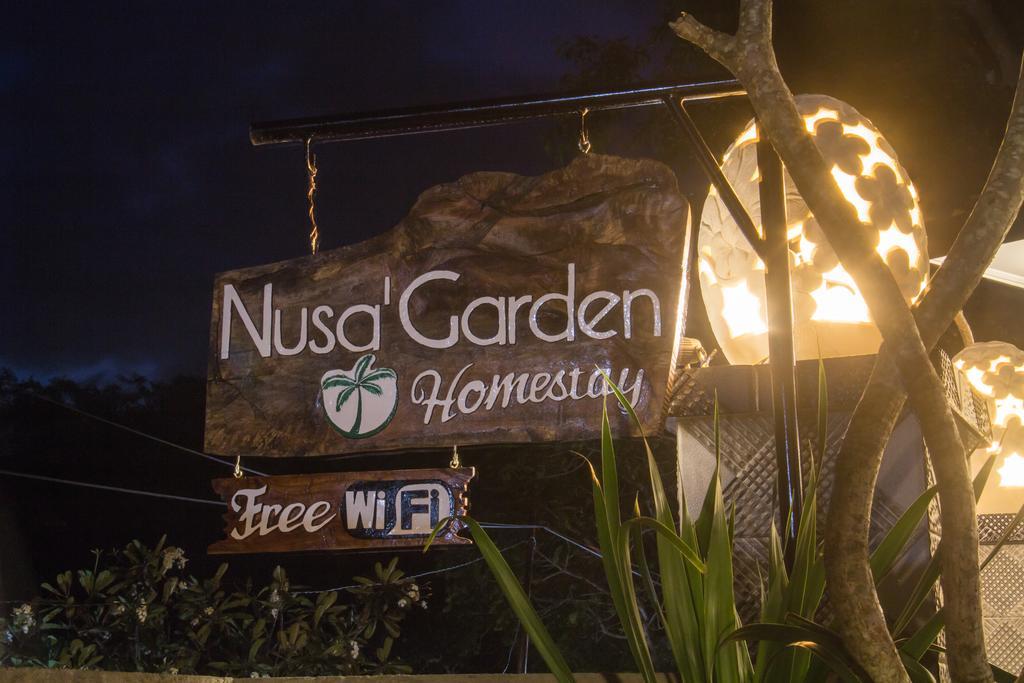 Nusa Garden Homestay Lembongan Exteriör bild